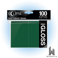 Deck Protectors - Pro Gloss Eclipse Forest Green (100ct)